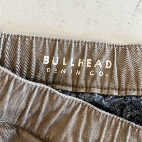 Bullhead Denim Co. Khaki Pants with Elastic Waist and - Picture 3 of 7